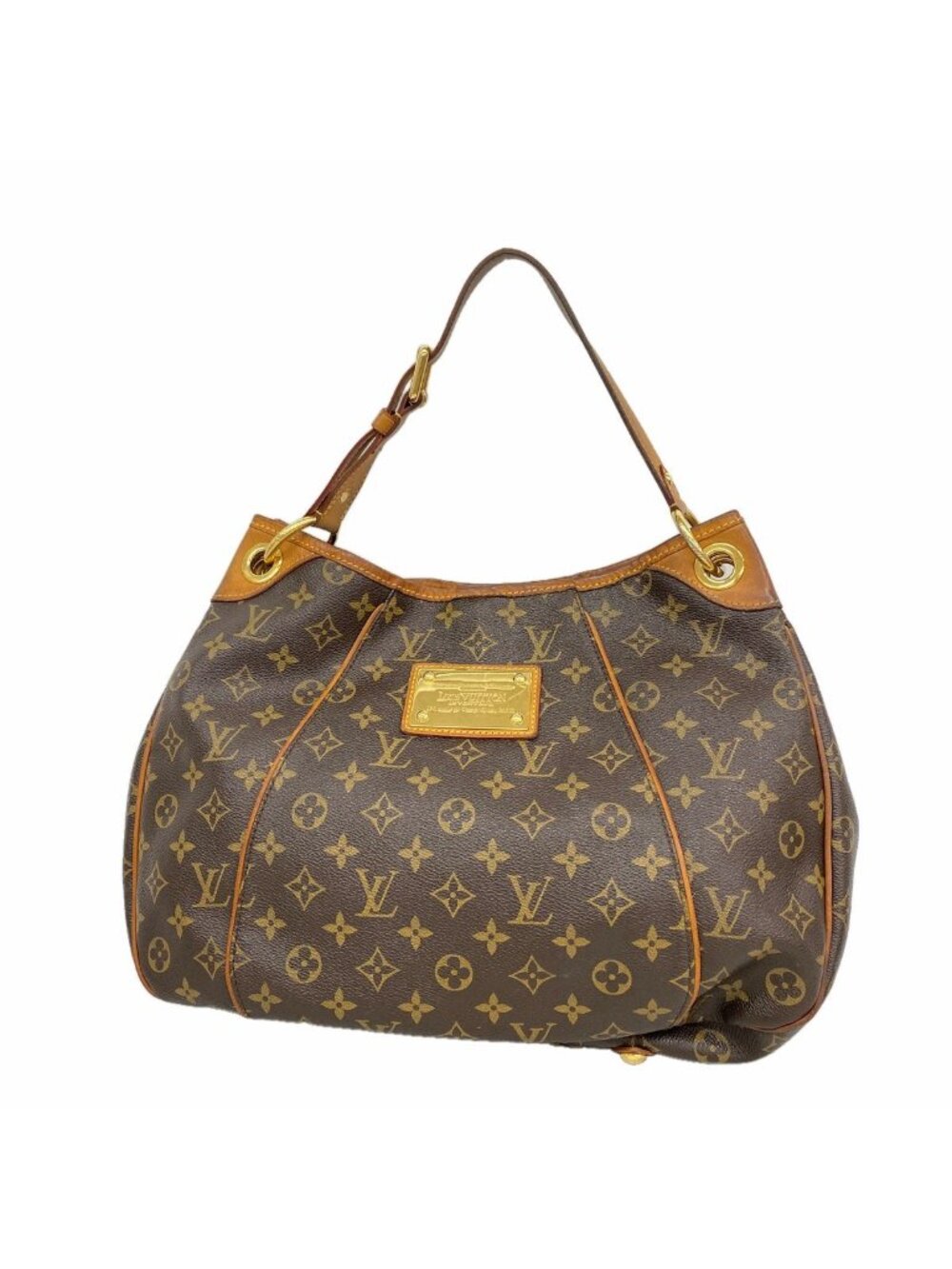 Louis Vuitton Shoulder Bag Monogram Galleria PM Brown